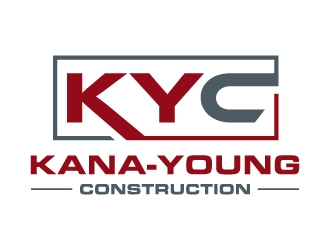 Kana-Young Construction  logo design by labo