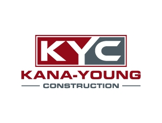 Kana-Young Construction  logo design by labo