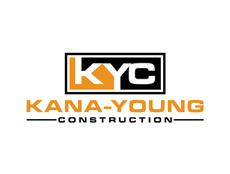 Kana-Young Construction  logo design by johana