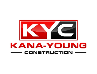 Kana-Young Construction  logo design by labo