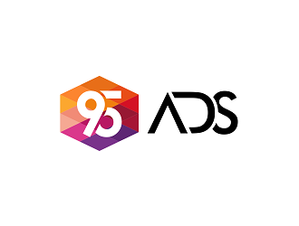 95 Ads logo design by dianD