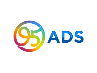 95 Ads logo design by josephope