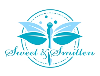 Sweet & Smitten logo design by DreamLogoDesign