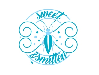 Sweet & Smitten logo design by DreamLogoDesign