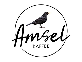 Amsel Kaffee logo design by Optimus