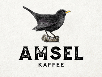 Amsel Kaffee logo design by Optimus