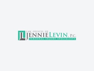 Law Offices of Jennie Levin, P.C.    Personal Injury Specialists logo design by nDmB