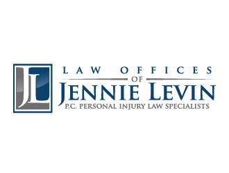 Law Offices of Jennie Levin, P.C.    Personal Injury Specialists logo design by daywalker
