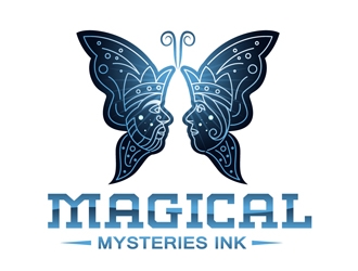 Magical Mysteries Ink logo design by DreamLogoDesign