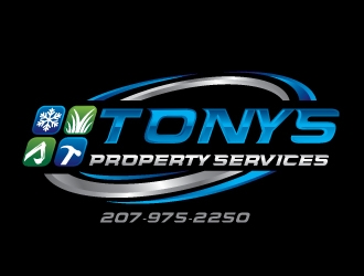 Tonys property services logo design by logoguy