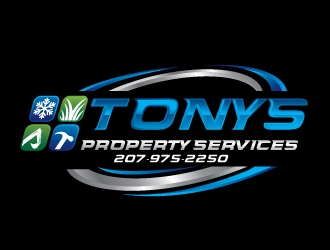 Tonys property services logo design by logoguy