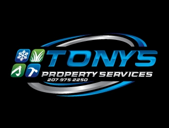 Tonys property services logo design by logoguy