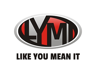 Like You Mean It logo design by gitzart