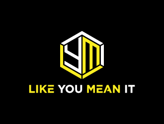 Like You Mean It logo design by pencilhand