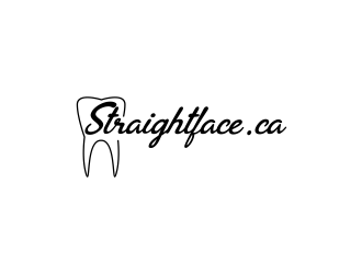 straightface.ca logo design by qqdesigns