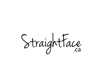 straightface.ca logo design by MarkindDesign