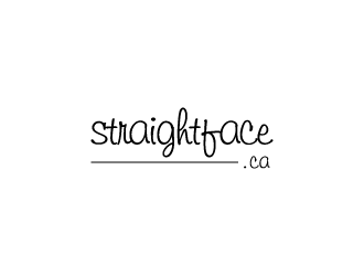 straightface.ca logo design by pencilhand