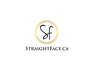 straightface.ca logo design by sheilavalencia