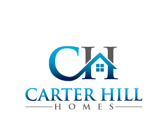 Carter Hill Homes logo design by tec343