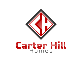 Carter Hill Homes logo design by Akli
