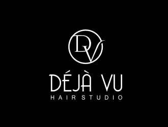 Déjà Vu Hair Studio logo design by Louseven