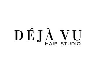 Déjà Vu Hair Studio logo design by lexipej