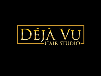 Déjà Vu Hair Studio logo design by dondeekenz