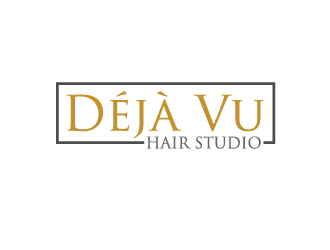 Déjà Vu Hair Studio logo design by dondeekenz