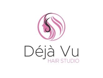 Déjà Vu Hair Studio logo design by crearts