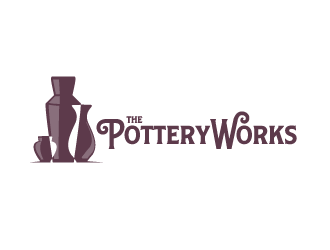The PotteryWorks logo design by schiena