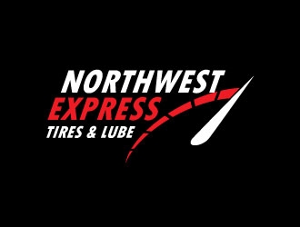 Northwest Express, Tires & Lube logo design by uttam