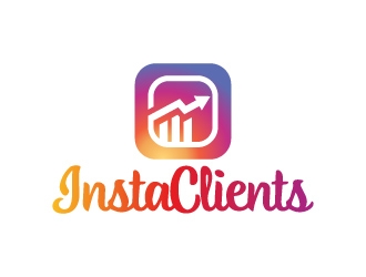 INSTA Clients logo design by jaize