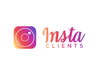 INSTA Clients logo design by oke2angconcept