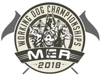 MER 2018 Working Dog Championships logo design by mcocjen