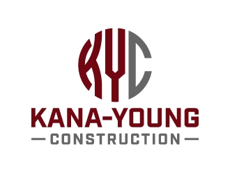 Kana-Young Construction  logo design by akilis13