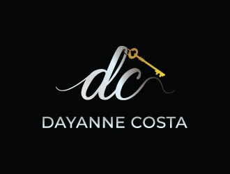 Dayanne Costa logo design by Boomstudioz