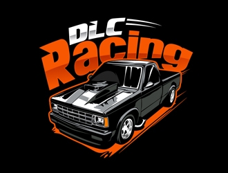 DLC racing logo design by DreamLogoDesign