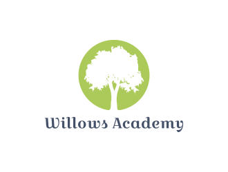 Willows Academy logo design by BlessedArt