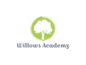 Willows Academy logo design by BlessedArt