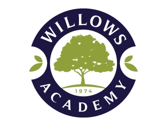 Willows Academy logo design by akilis13