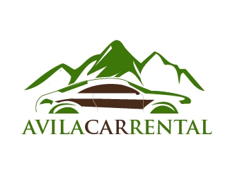 Avila Car Rental  logo design by shravya