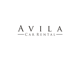 Avila Car Rental  logo design by Landung
