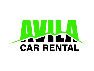 Avila Car Rental  logo design by logocraft