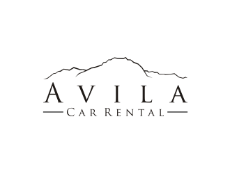 Avila Car Rental  logo design by Landung