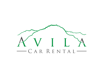 Avila Car Rental  logo design by Landung