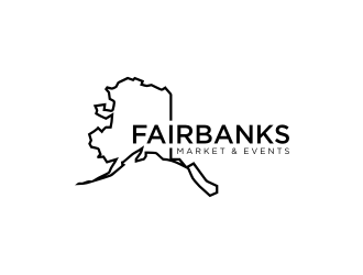 Fairbanks Market & Events logo design by dewipadi