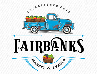 Fairbanks Market & Events logo design by Optimus