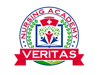 Veritas Nursing Academy logo design by DreamLogoDesign