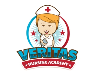 Veritas Nursing Academy logo design by DreamLogoDesign