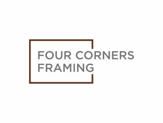 Four Corners Framing logo design by agil